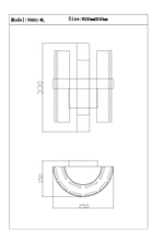 Бра Moderli V9001-WL Lima