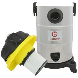 Пылесос строительный Калибр СПП-1600/30 (Мощность 1600вт ; Бак 30Л)
