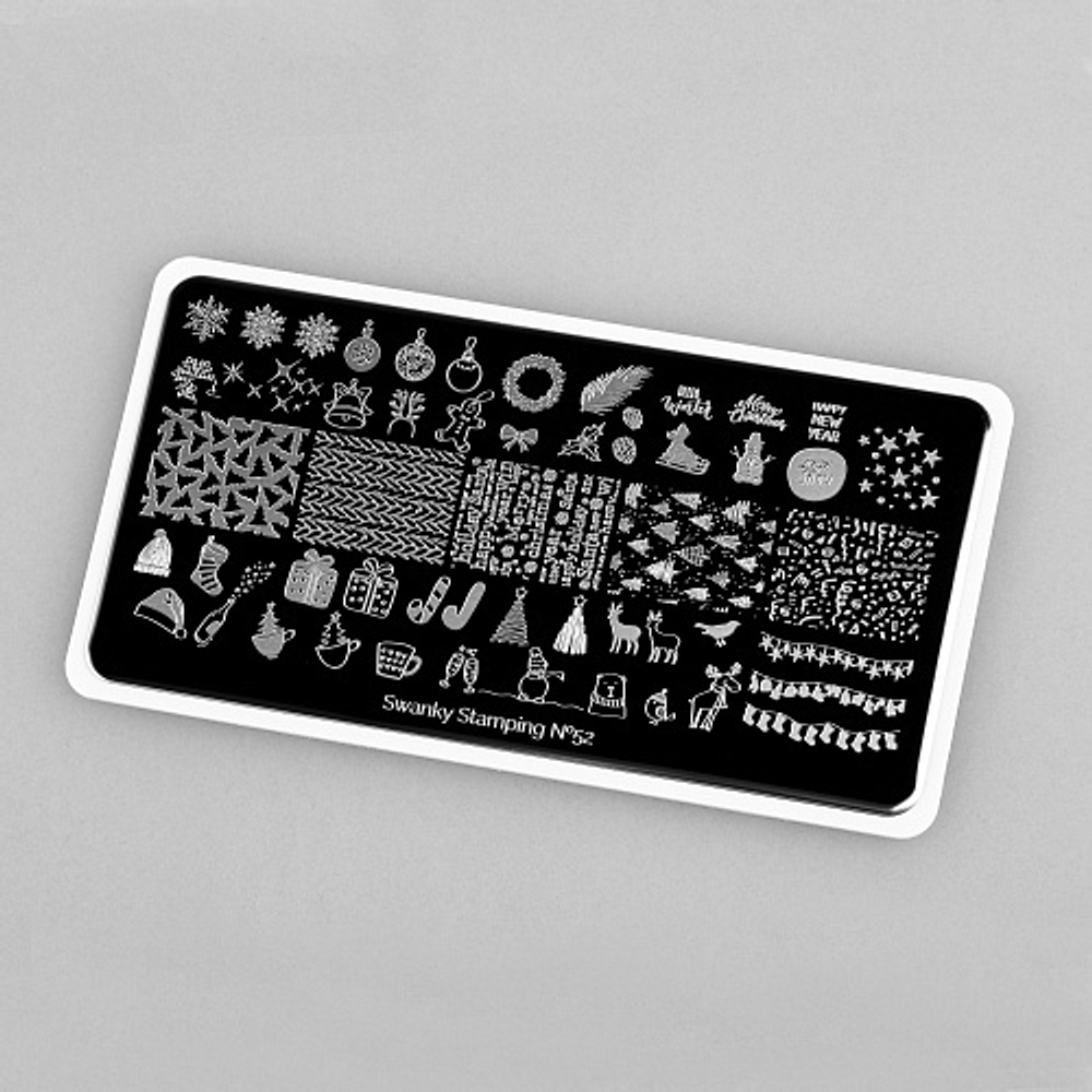 Пластина Swanky Stamping 052