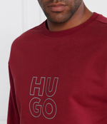 Худи Stacked Hugo Bodywear - бордовый(50501590)