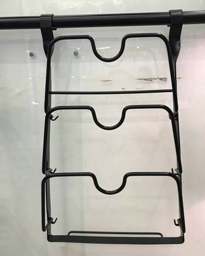 Подставка для крышек «Brownie» навесная на рейлинг 38*23,5см