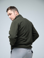 худи толстовка кофта олимпийка Город Горький флис флисовая зеленый зеленая хаки