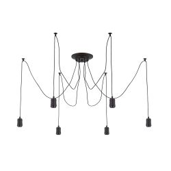 Citilux Эдисон CL451062 Люстра паук Венге