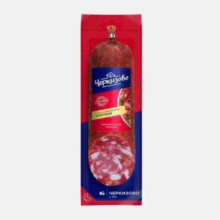 Колбаса Черкизово Элитная сырокопченая полусухая 225г