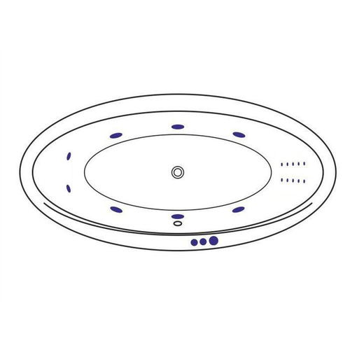 Акриловая ванна 190х95 см Excellent Lumina WAEX.LUM19.SMARTNANO.GL белая