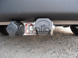 Фаркоп оцинкованный Galia O060A для Renault Master 2010-, Opel Movano B 2010-(паспорт и сертификат в комплекте)(без электрики)