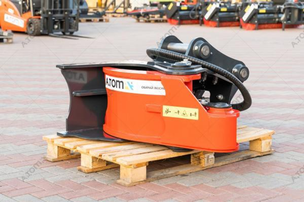 Гидравлический секатор на экскаватор 12-19 т. - AТOM