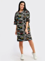 Платье-футболка спортивное оверсайз