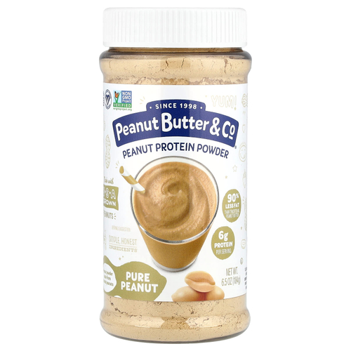 Peanut Butter & Co., Арахисовый порошок, чистый арахис, 184 г (6,5 унции)