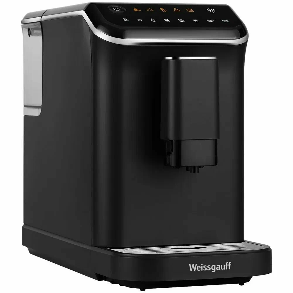 Кофемашина Weissgauff WCM-325 Black Automatic Touch Cappuccino (q)