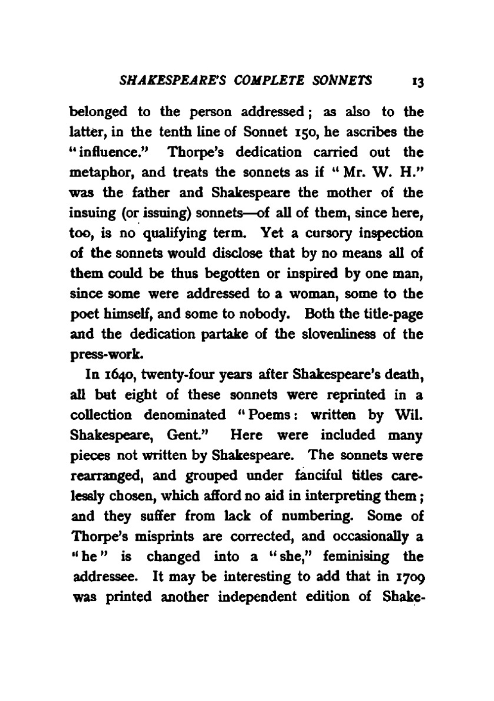 Shakespeare's complete sonnets | William Shakespeare