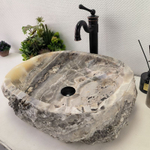Раковина из оникса Erozy Grey EO-62199 55*42*15 0094