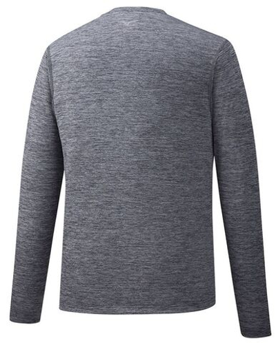 Мужская теннисная футболка теннисная Mizuno Impulse Core Long Sleeve Tee - magnet