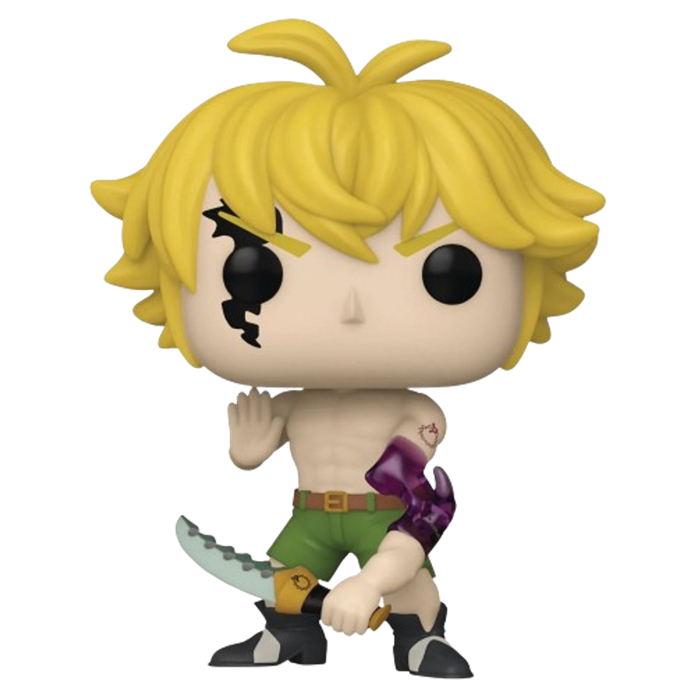 Фигурка Funko POP! Animation Seven Deadly Sins Meliodas (Demon Mode) w/(светится в темноте) Chase (Exc)