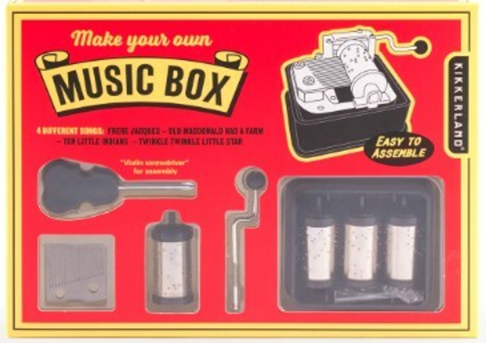 Набор для сборки музыкальной шкатулки Music Box Kit