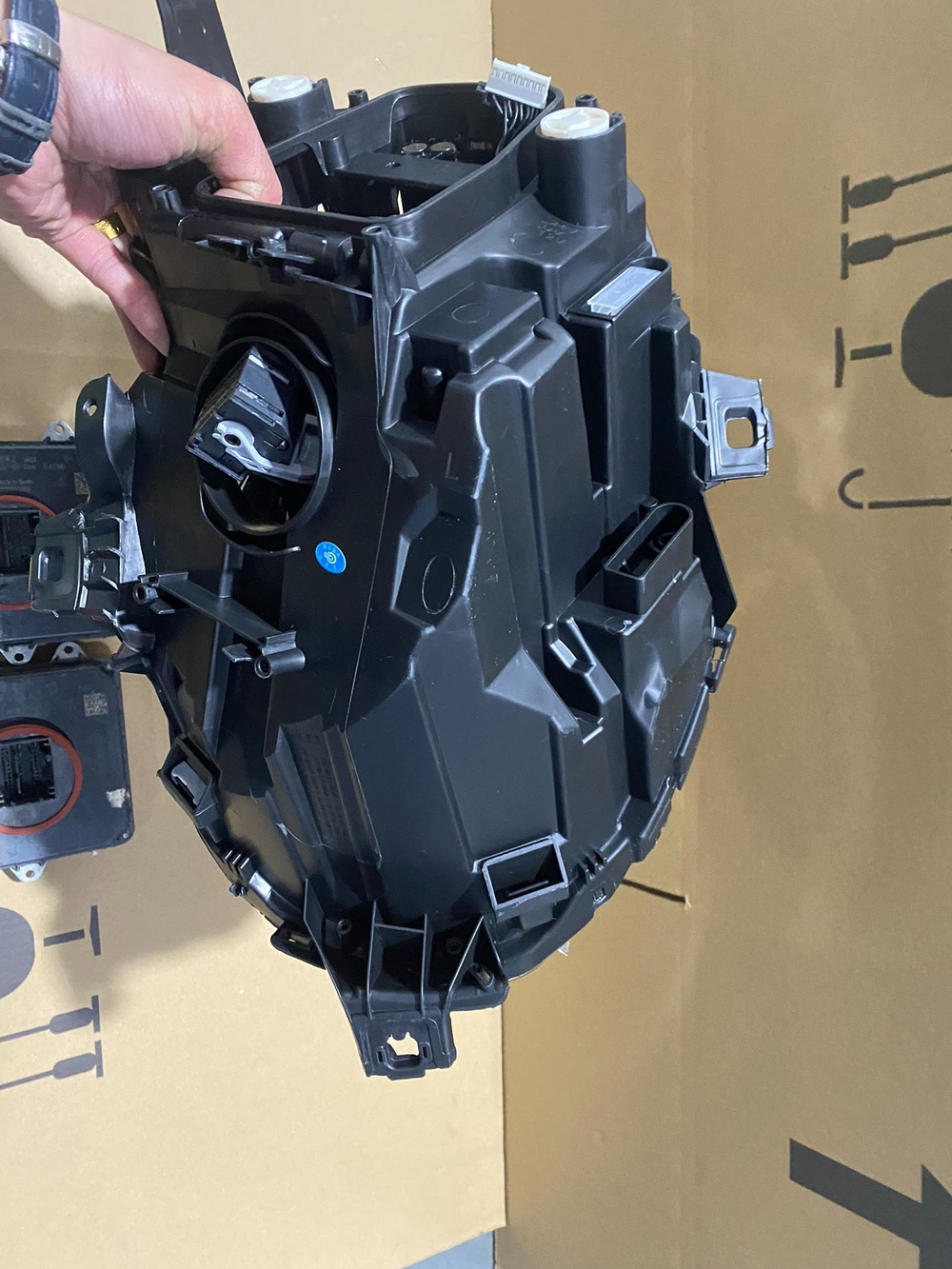 Фара LED черная Mini F56