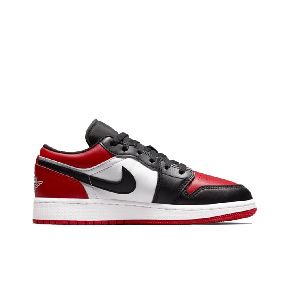 Кроссовки Air Jordan 1 Low Bred Toe