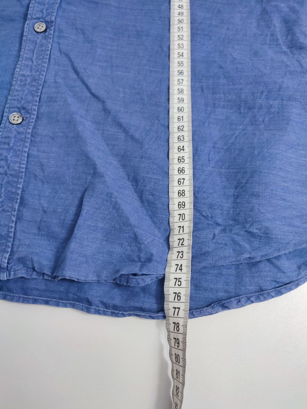 Рубашка Banana Republic однотонная 54-56 размер