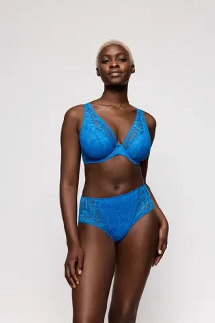 PRIMADONNA Бюстгальтер с глубоким V-образным вырезом, синий