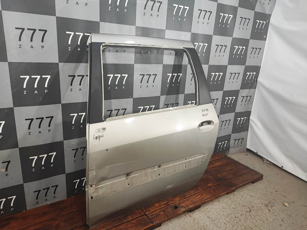 Дверь задняя левая Lada Largus 12-нв Б/У Оригинал 821017307R