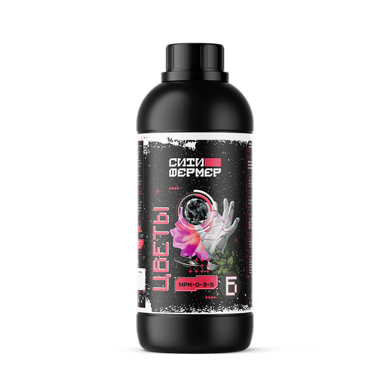 Ситифермер Цветы А+Б 1 л Набор органоминеральных удобрений