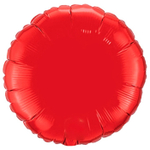 Шар красный, с гелием #401500R-HF1