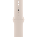 Умные часы Apple Watch SE 2 (2023) GPS, 44mm, Aluminium Case with Sport Band S/M, Starlight (Сияющая звезда)