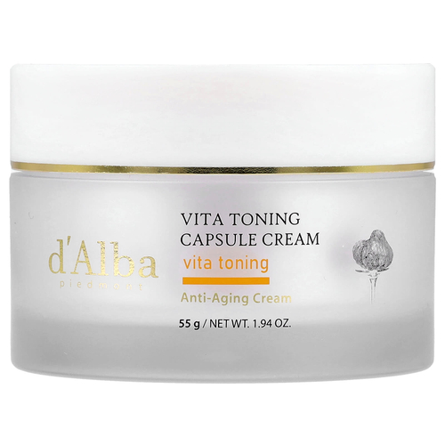 d'Alba, Vita Toning Capsule Cream, антивозрастной крем, 55 г (1,94 унции)