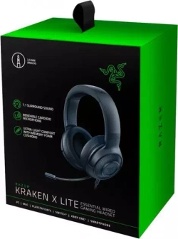 Гарнитура Razer Kraken X, Black  (RZ04-02950100-R3C1)