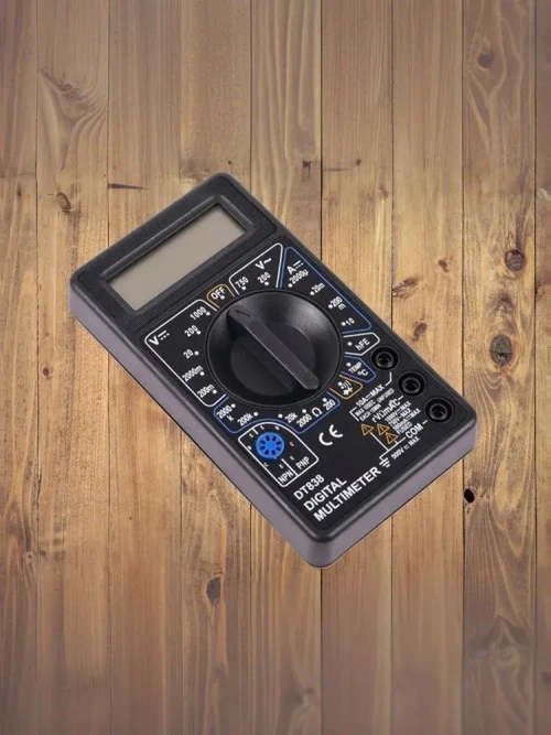 Портативный цифровой токоизмерительный (тестер электрический) мультиметр DT 838 с функцией прозвонки цепи