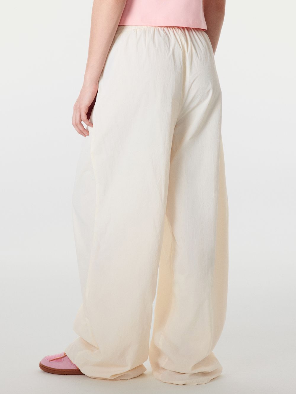 Брюки из нейлона "Молоко" женские