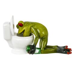 GAEM Фигурка декоративная "Лягушка", L13,5 W5,5 H7,5 см
