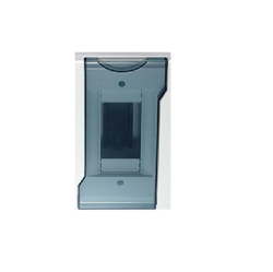 Бокс с прозрачной крышкой ЩРН-П-6 для наружной уст.6-и модульных устройств 730-2000-006