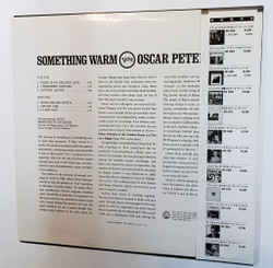Винтажная виниловая пластинка LP Oscar Peterson Something Warm (Japan 1979)
