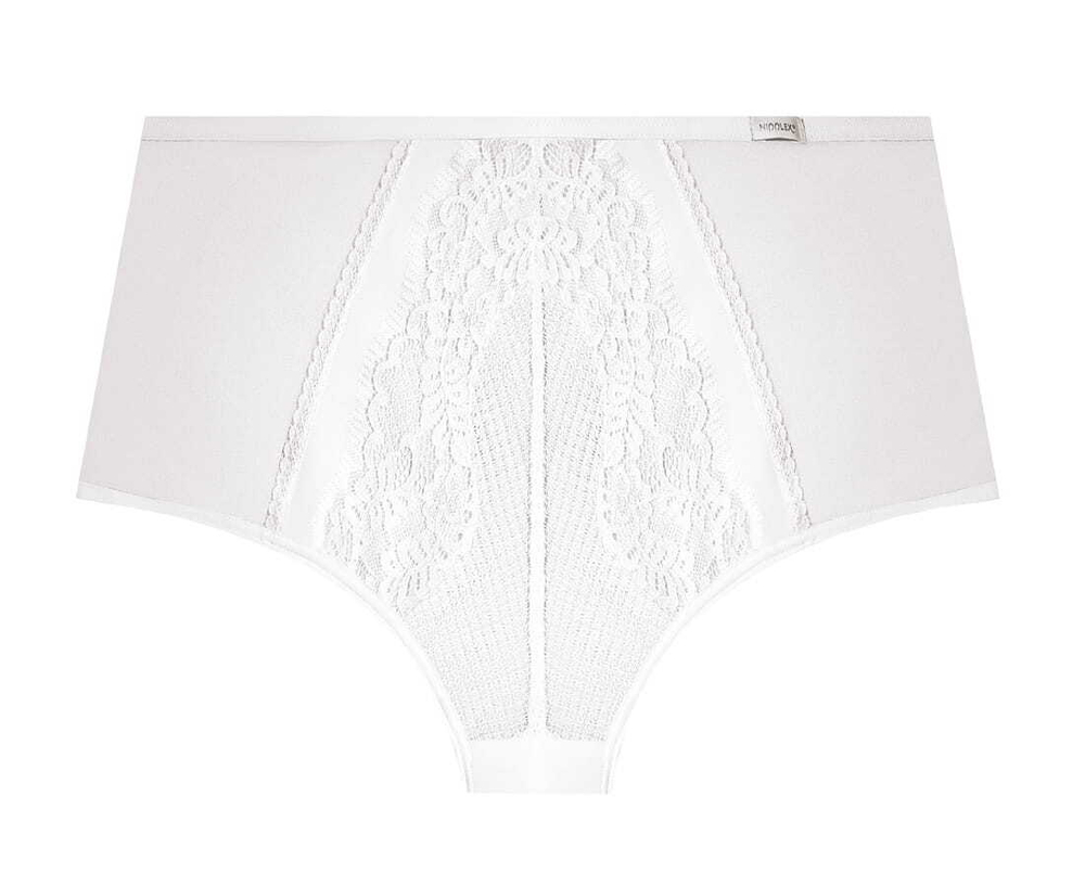 Трусики-слип с высокой линией талии Casilda (Размер: XL) (Цвет: молочный)