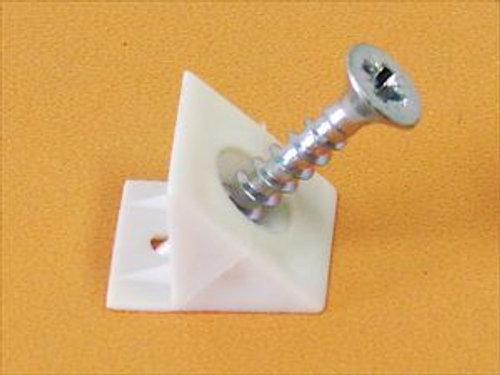 Фиксатор задней стенки белый