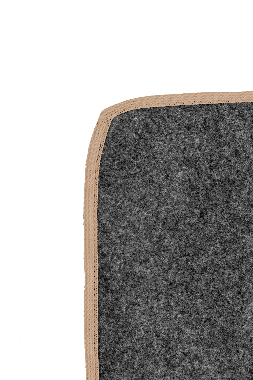 Ковры MAN TGX с 2-мя ящиками (автомат) (экокожа, черный, бежевый кант, бежевая вышивка)