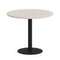 Onix Direct Стол круглый O.SPRG-1 Денвер Светлый/Металл Черный 900*900*750