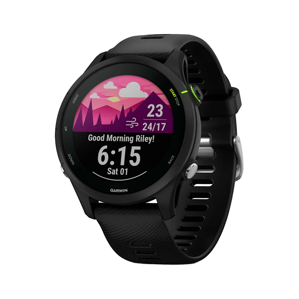 Умные часы Garmin Forerunner 255 Music, 45.6mm, Black (010-02641-30)