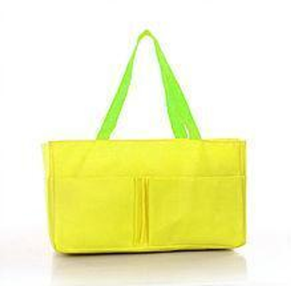 Сумка для вещей, спанбонд, р-р 34*20*13 см, желтый