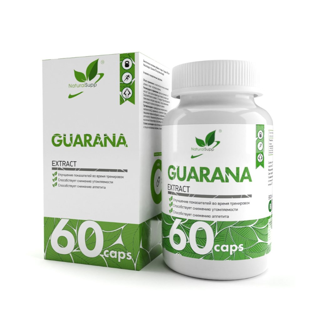 Экстракт Гуараны 60 капс. (NaturalSupp)
