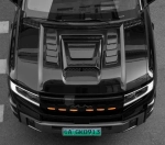 Накладка на капот для BYD Leopard 8 2024+ Fang Cheng Bao Bao 8 Лепоард 8 Капот