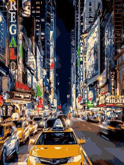 Nömrələr ilə rəngləmə Lori Ночное такси Ркн/ф-158