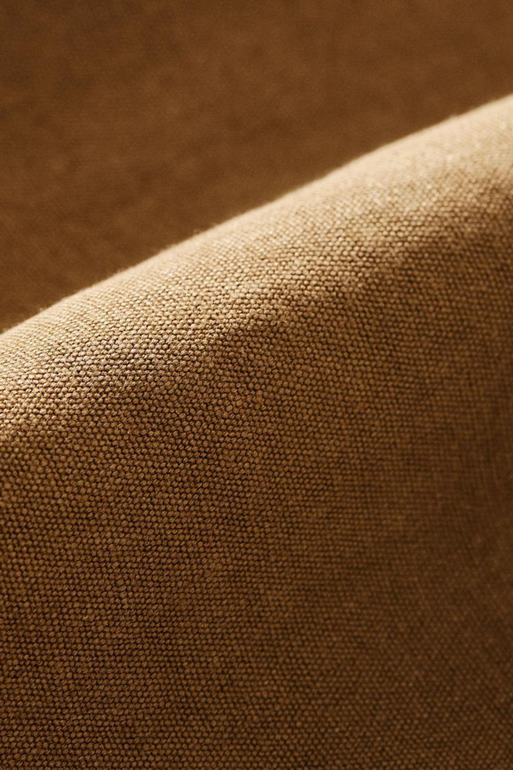 ZARA HOME ЛЬНЯНАЯ САЛФЕТКА, ГОРЧИЧНЫЙ