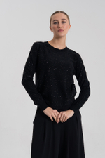 Джемпер с пайетками J-Clair