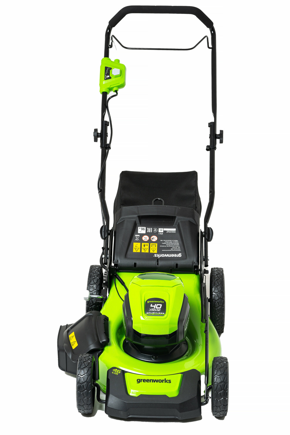 Газонокосилка аккумуляторная GREENWORKS GD40LM46HP 40В,46см,б/щ,без АКБ и ЗУ (2514407)