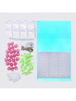 Набор для творчества Светильник Куб розовые тюльпаны (XYD-05)