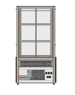 Витрина кондитерская холодильная REFETTORIO Crystal RKC22A-MV, 2 полки