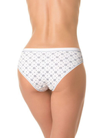 Принтованные трусики-слипы (Размер: XL) (Цвет: бежевый)