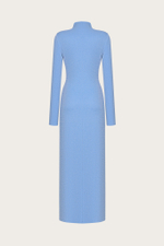 ПЛАТЬЕ-ФУТЛЯР ИЗ ВИСКОЗНОГО ТРИКОТАЖА С ЛЮРЕКСОМ